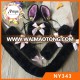 Cosplay women plush cat ears and tail set Cat ears clips with balls