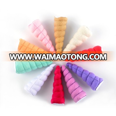 20pcs/lot 4inch Felt Unicorn Horn Headwear DIY Unicorn Party Supply Handmade Accessory